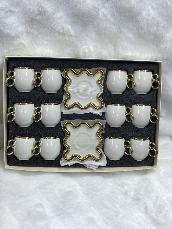 طقم فناجين 24 قطعة 