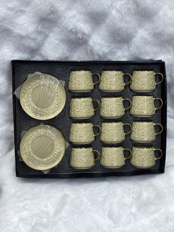 طقم فناجين 24 قطعة 