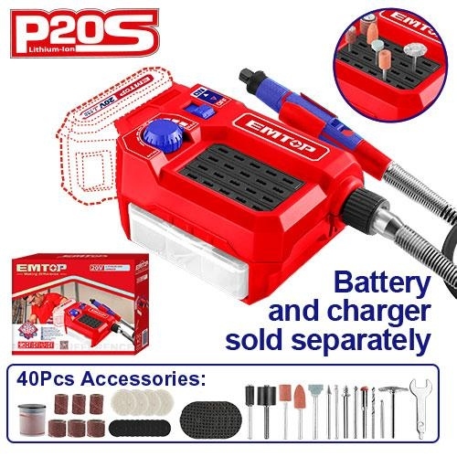 عرض 8 شهر 1 ( اشتري درل شحن 13 ملم شاكوش 20 V 66N مع 2 بطاريه و شاحن ECIDL20668    Brushless Motor   عدد 3 واحصل على درمل شحن 20V مع 40 قطعة اكسسوارات  ELMG2001 مجانا)  