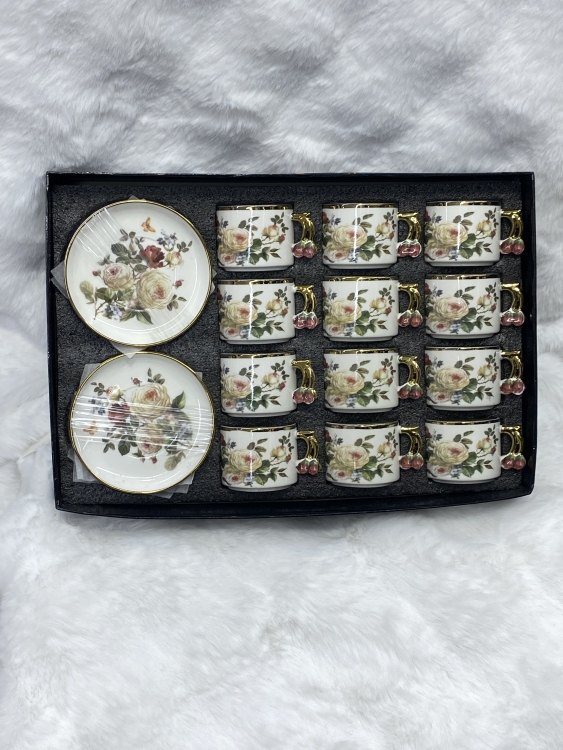 طقم فناجين عدد 12 