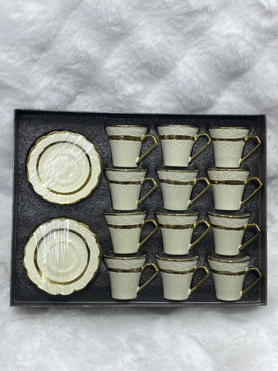 دزينة فناجين قهوه 