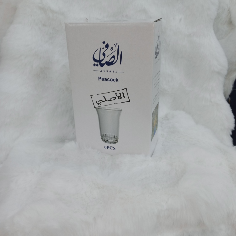 كاسات شاي عدد 6