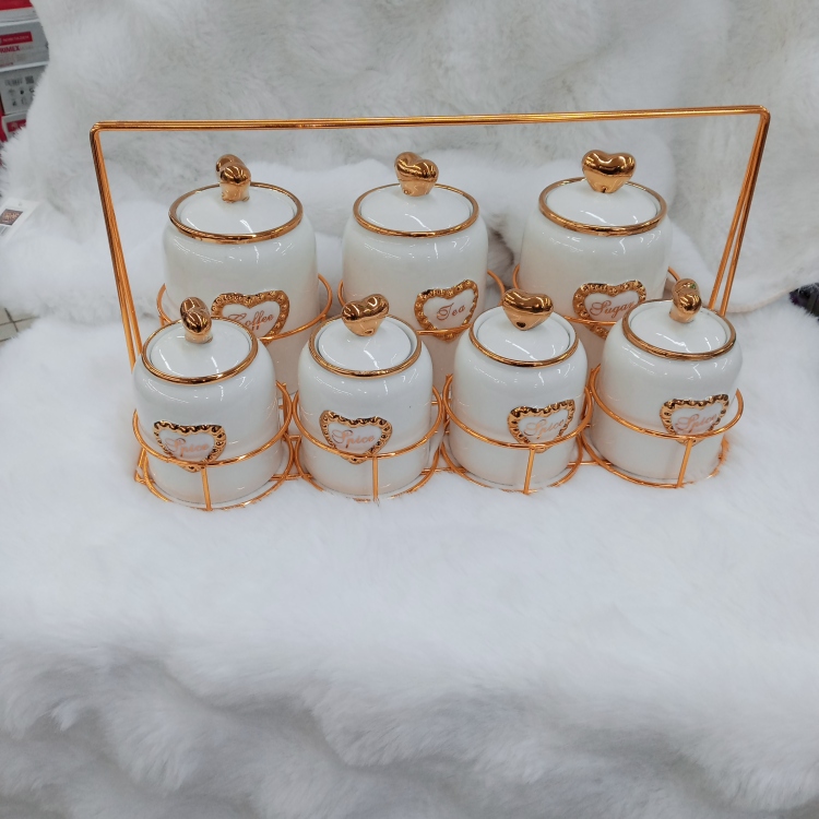 طقم بهارات مع ستاند 