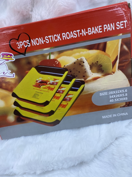 صواني تيفال مستطيل 3. احجام 