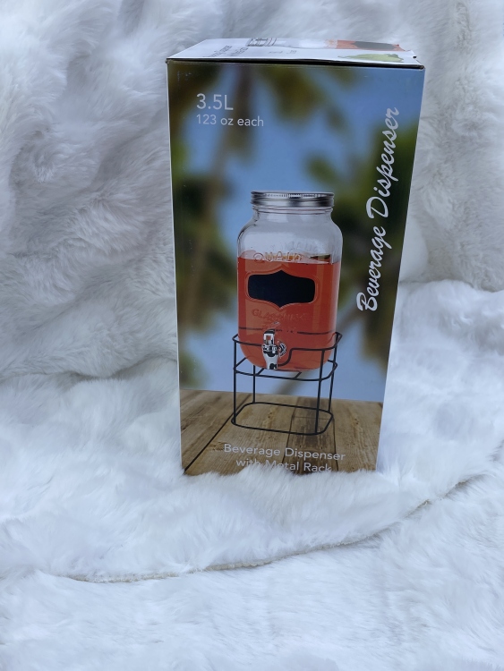 شاف مع حنفية و ستاند  سعة 3.5 لتر 