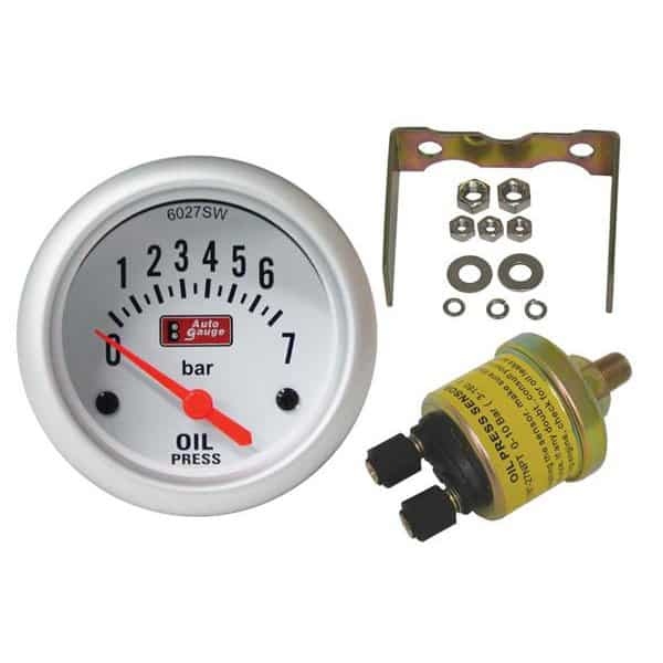 ساعة لقياس ضغط الزيت حجم صغير