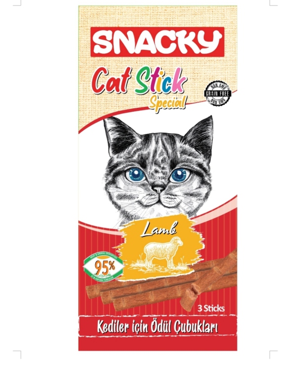 SNACKY TERATS STICK LAMB 3 STICK*50 PCS