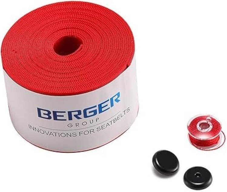 حزام أمان ملوّن بالحبة 