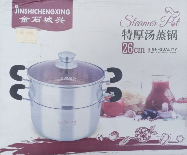 طنجرة مفتول غطاء زجاج