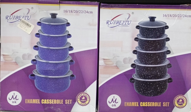 طقم طناجر 5 قطع 