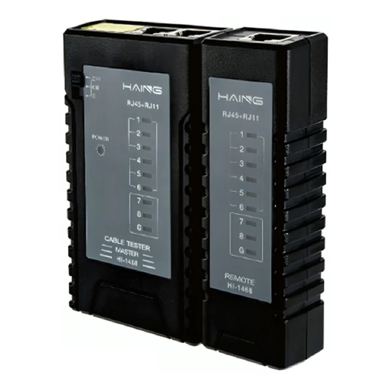 فاحص كوابل الشبكة RJ45,RJ12