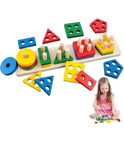 لعبة تركيب الاشكال الهندسية