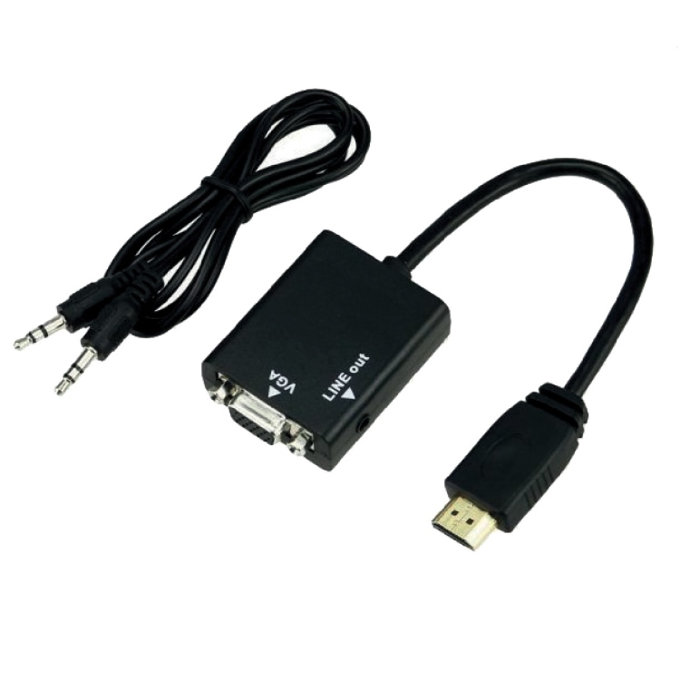 تحويلة HDMI الى VGA طول 10 سم