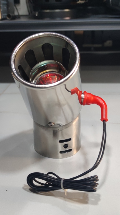 نكلة اكزوزت مضيئ أحمر نايتروس