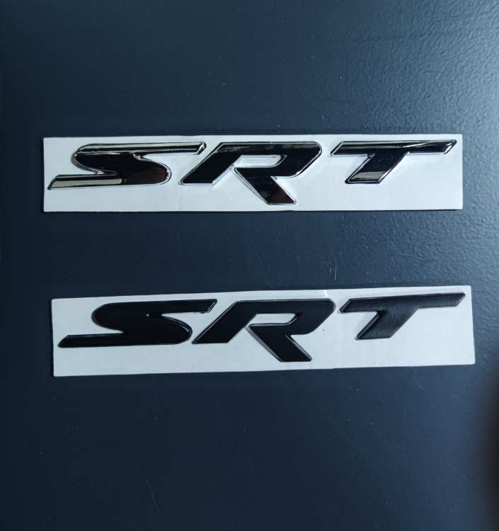 شعار SRT كروم او BLACK 