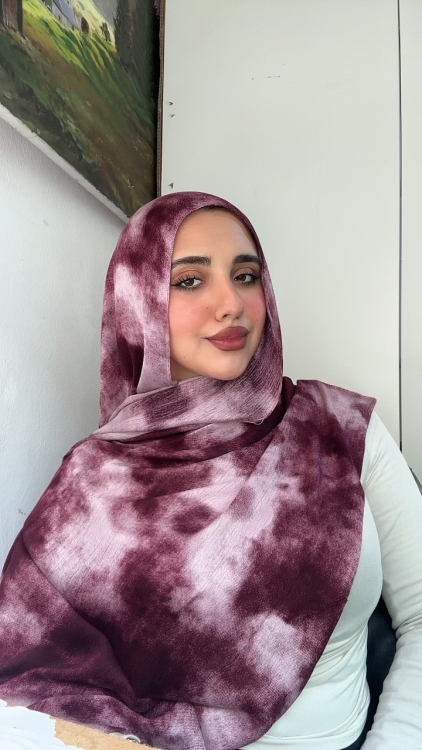 مودال معرق توتي وأبيض 