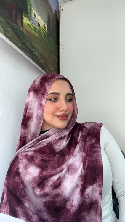 مودال معرق توتي وأبيض 