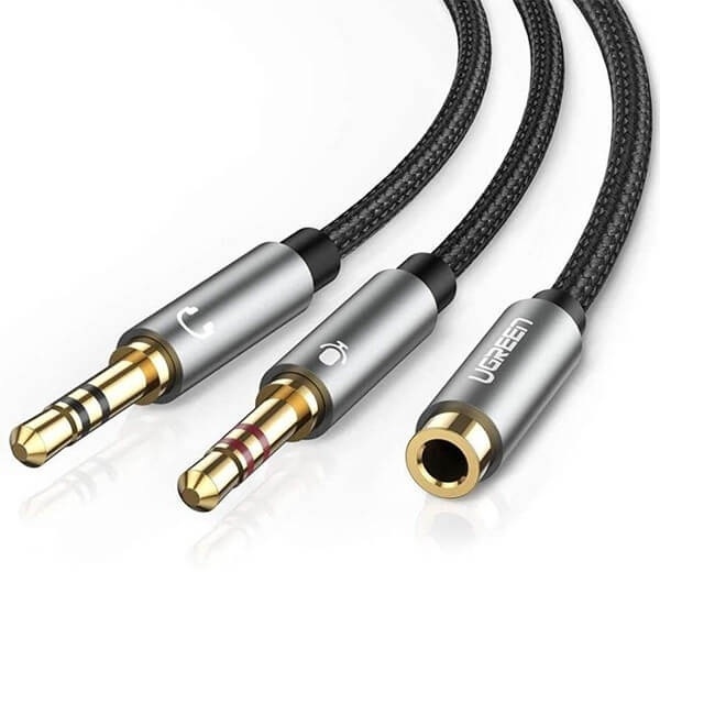 مدخل اوديو ذكر 3.5 الى مدخلين انثى