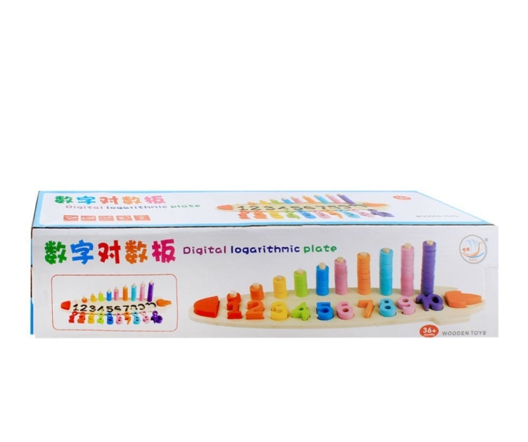 لوح ألعاب خشبي مونتيسوري