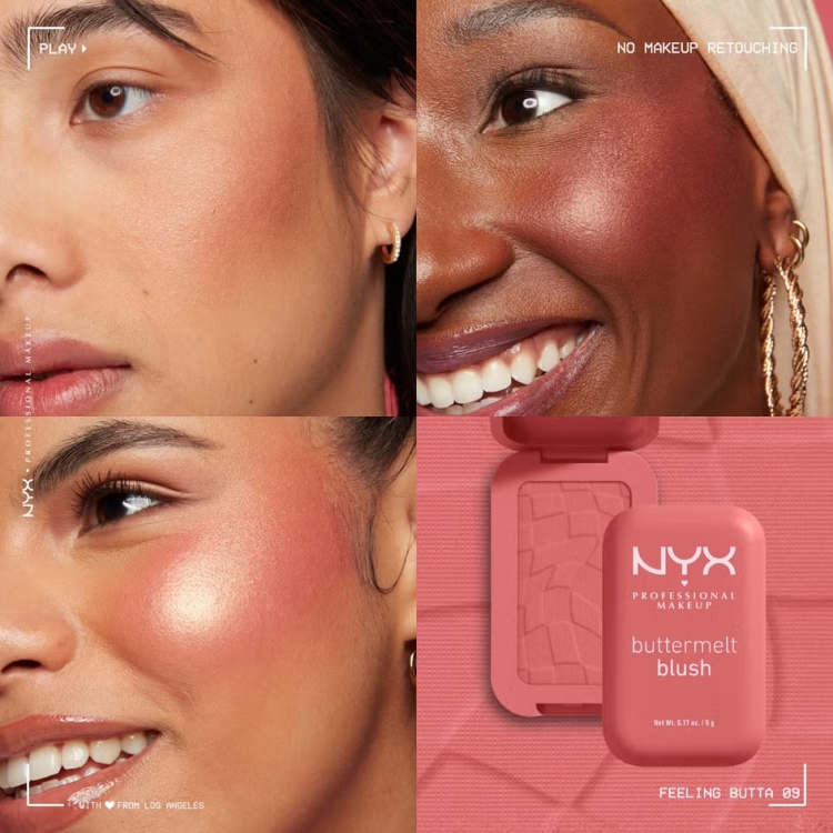 NYX Professional Makeup Buttermelt Powder Blush 