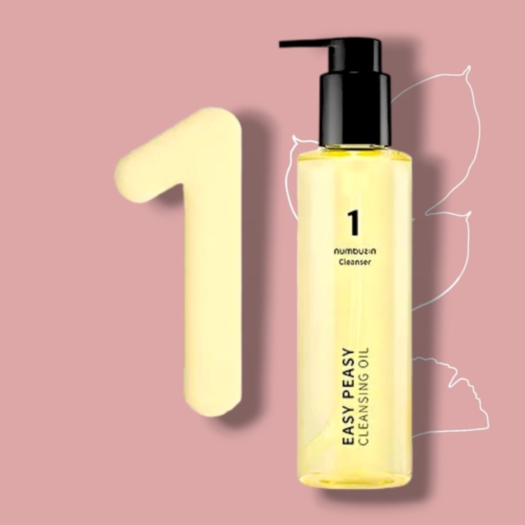 Numbuzin No.1 easy peasy cleasnsing oil غسول زيتي لتنظيف البشرة 