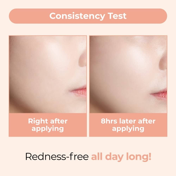 numbuzin No.4 goodbye redness with spf 50 واقي شمس وداعًا لاحمرار البشرة 