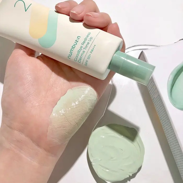 numbuzin No.4 goodbye redness with spf 50 واقي شمس وداعًا لاحمرار البشرة 