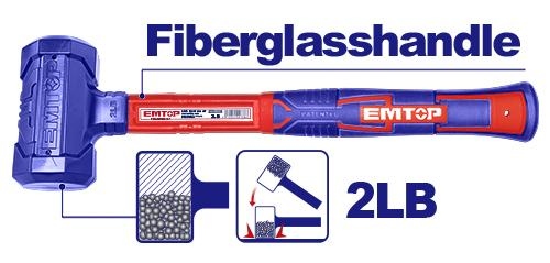 شاكوش مسدس حبيبات EHAMDH0201     2LB    