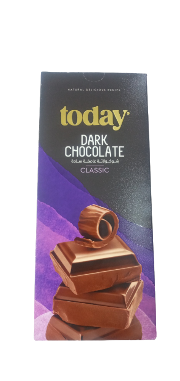 شوكولاتة تودي سادة غامقة 150غم