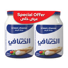 الصافي جبنة كريمية 500غ*2