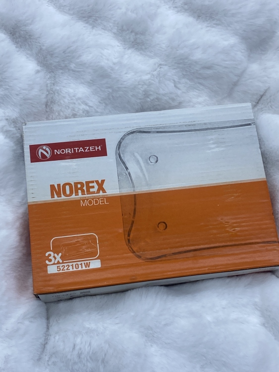 طقم بايركس نوريكس  3 قطع  مستطيل او بيضوي 