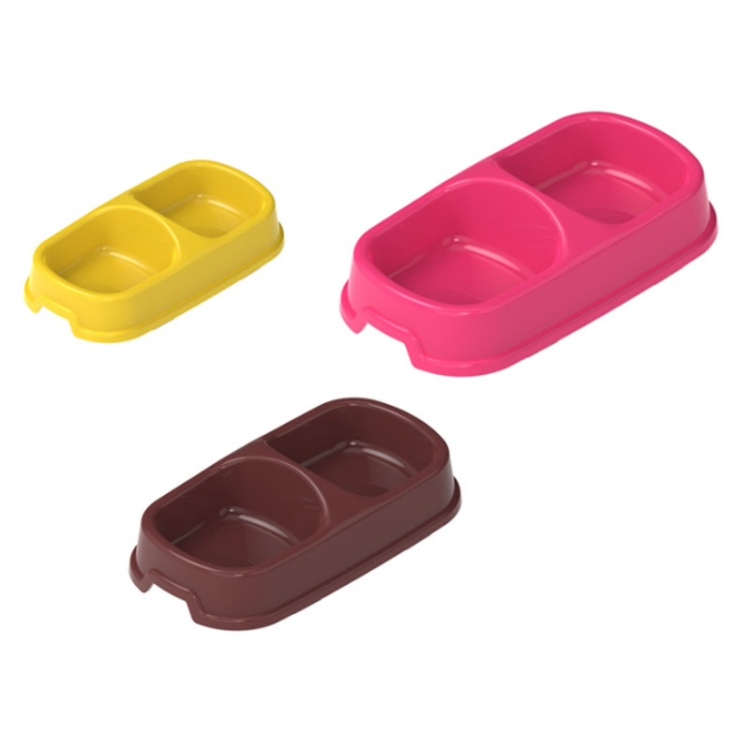 صحن بلاستك مزدوج