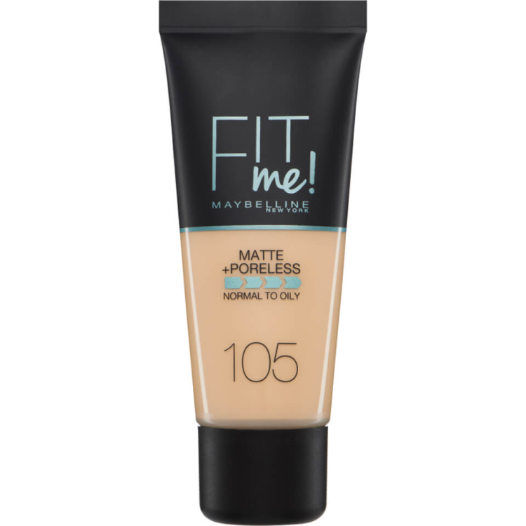 كريم اساس  Maybelline Fit Me الدرجة (105) 