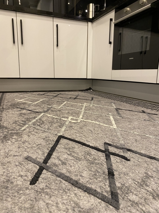 Artisanal Embroidered Rug