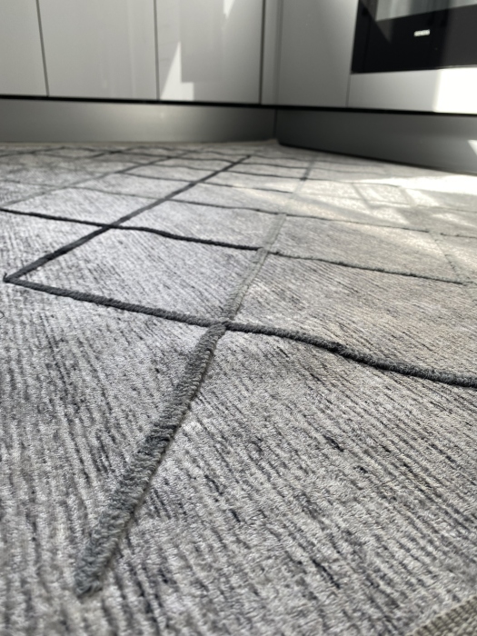 Artisanal Embroidered Rug