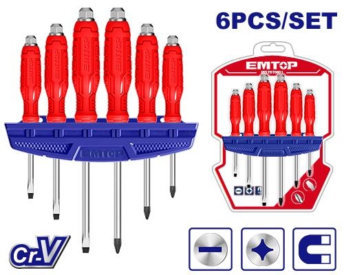 طقم مفك ضرب 6 قطع      ESSTGT0601
