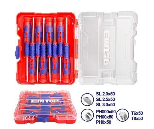 طقم مفك الكتروني 8 قطع       ESSTP0802 