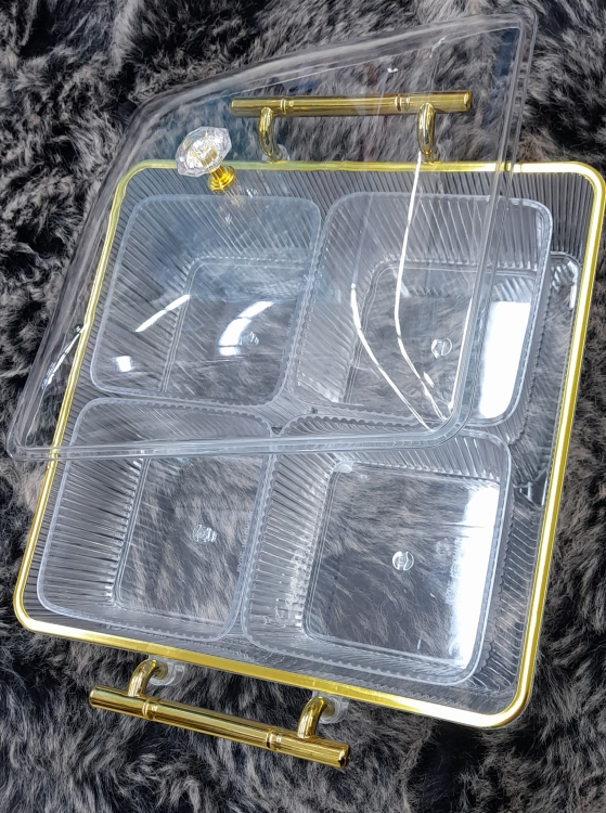 مضيفه اكريليك كعك مقطعه