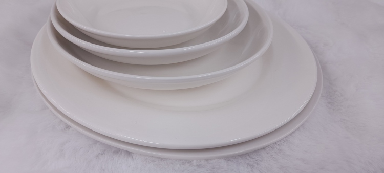 صحون بورسلان (بالقطعة )