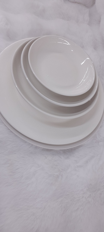 صحون بورسلان (بالقطعة )