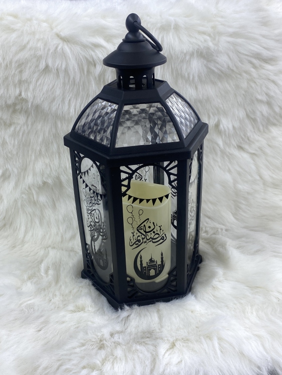 فانوس سداسي ب شمعة 