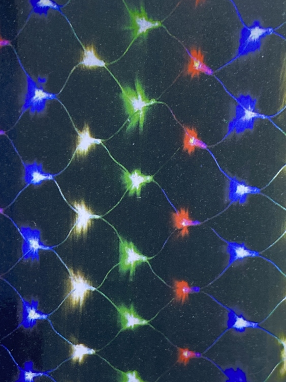 حبل شلال مضيء كبير 