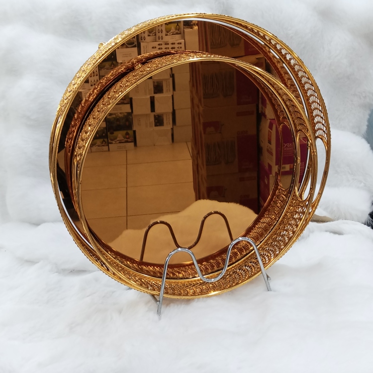 طقم صواني قطعتين كبير 