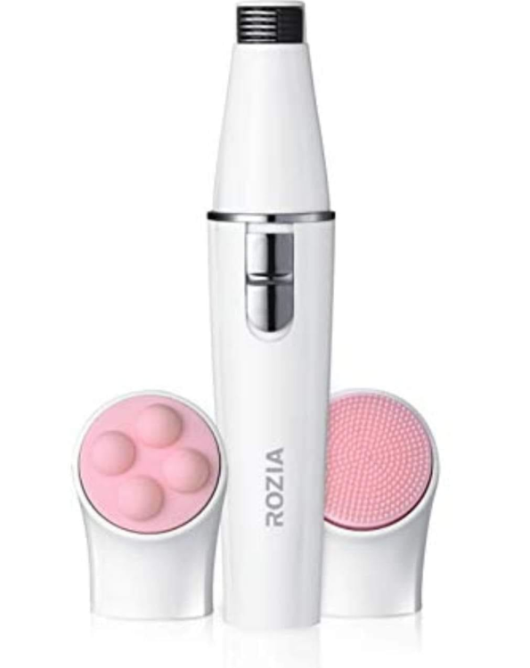 أداة Rozia لإزالة الشعر و تنظيف البشرة 