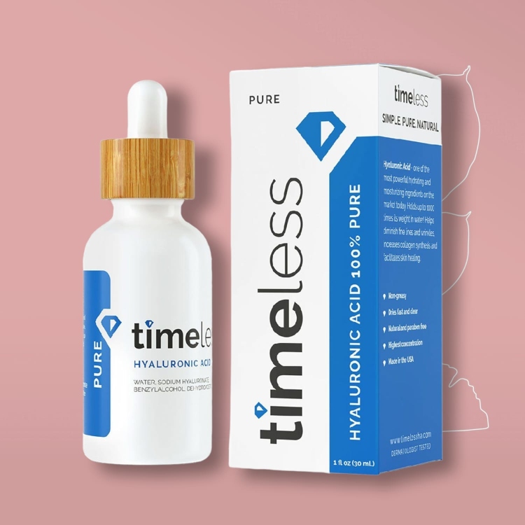 سيروم الهيالورونيك  بيور صافي نقي Timeless pureHyaluronic Acid 100% 