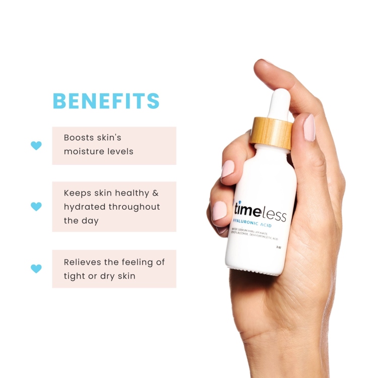 سيروم الهيالورونيك  بيور صافي نقي Timeless pureHyaluronic Acid 100% 