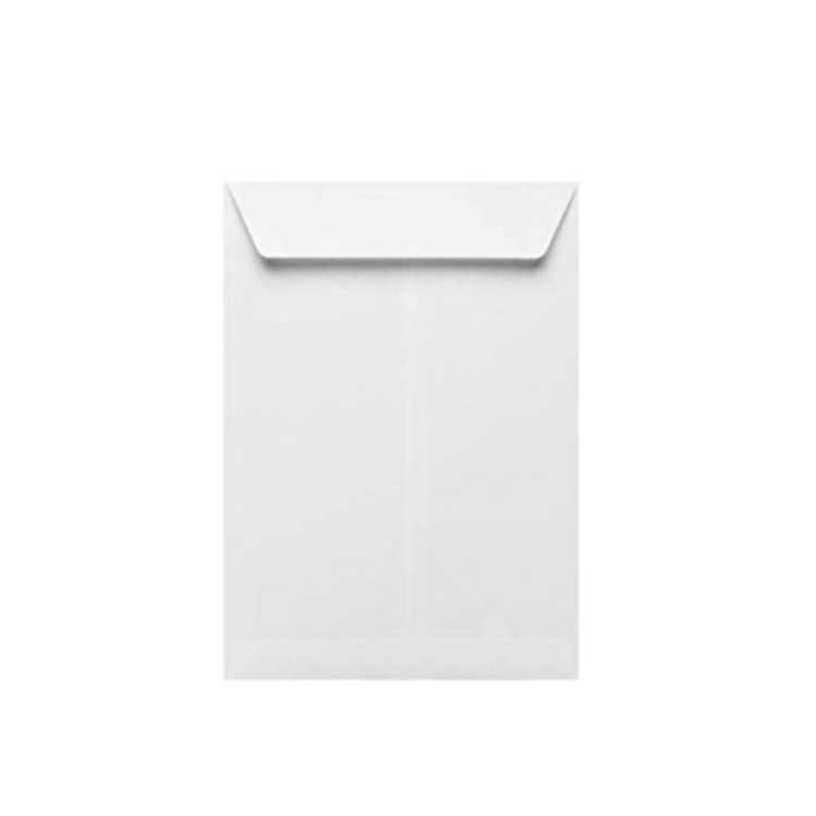 مغلفات لون أبيض لاصقة