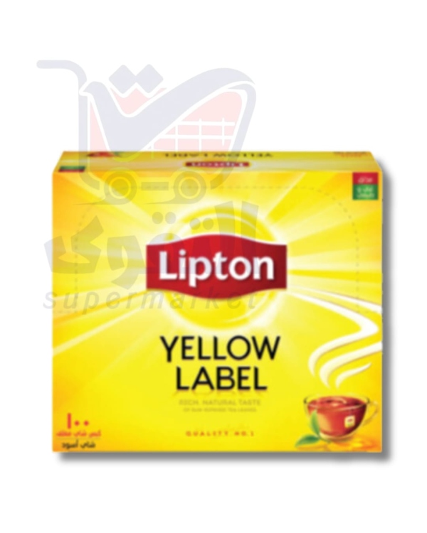 ليبتون شاي اسود 100مدالية