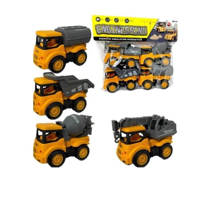 لعبة شاحنات بناء 