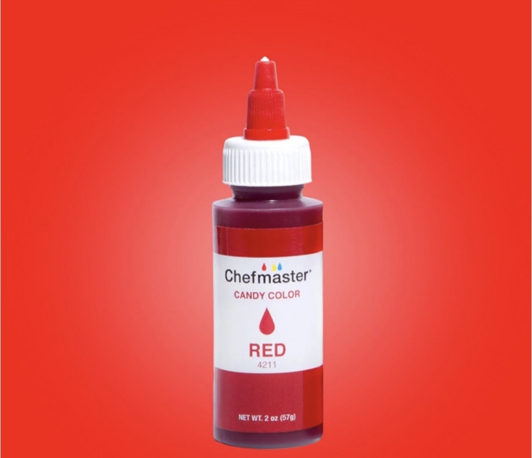 صبغه شكولاته زيتي  لون احمر 